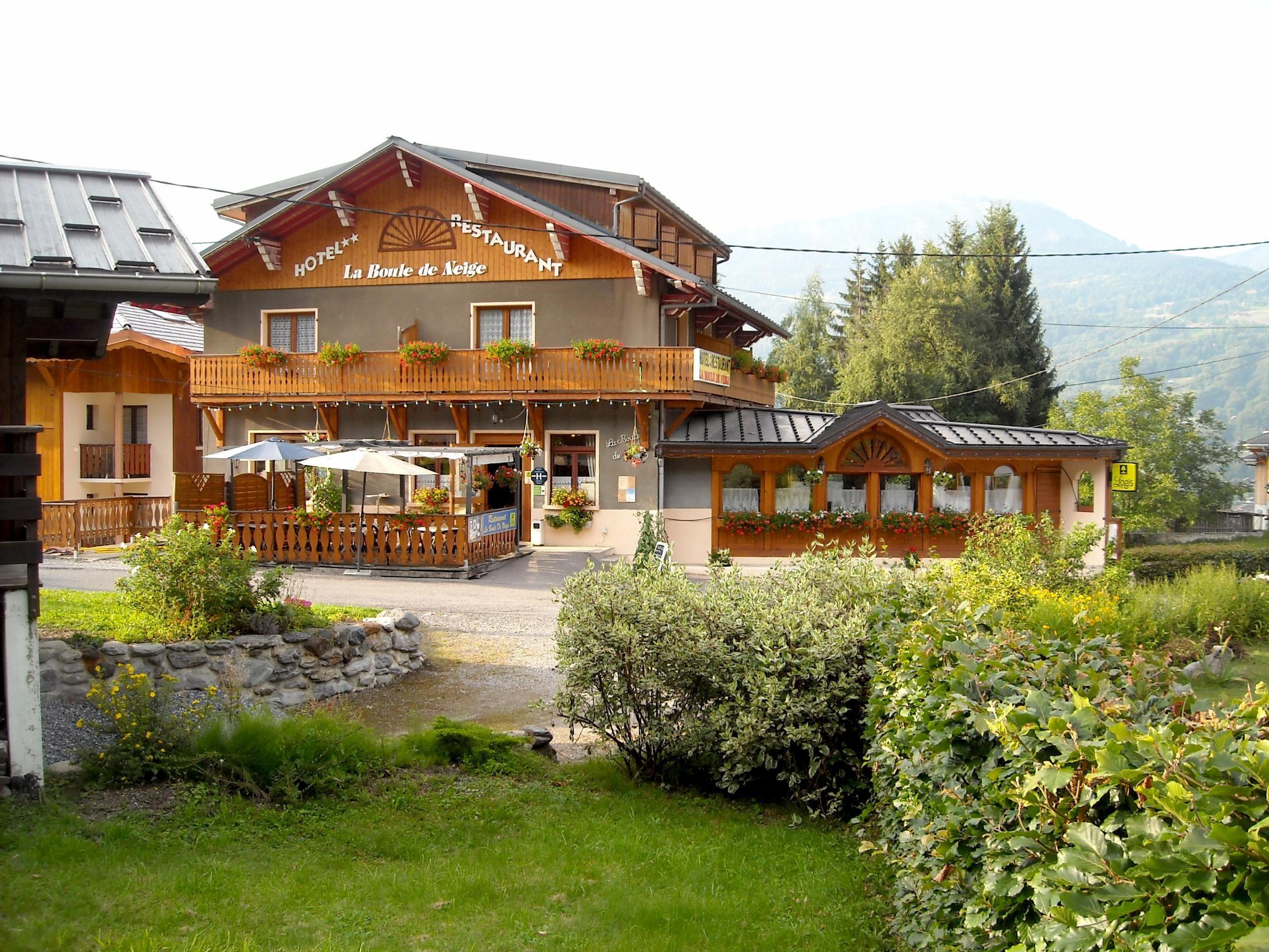 Hotel La Boule De Neige Samoëns Exterior foto
